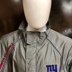 NFL Giants zipper up jacket XL